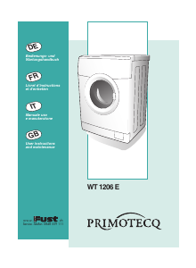 Bedienungsanleitung Primotecq WT1206E Waschtrockner