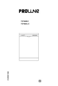 Mode d’emploi Proline FDP 48 ASL-E Lave-vaisselle