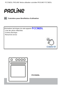 Mode d’emploi Proline PCC 562 SL Cuisinière