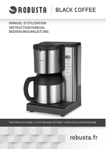 Bedienungsanleitung Robusta Black Coffee Kaffeemaschine