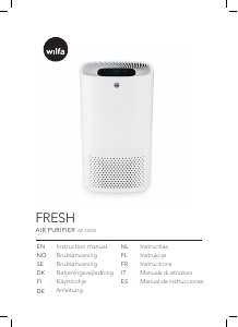 Käyttöohje Wilfa AP-120CW Fresh Ilmanpuhdistin