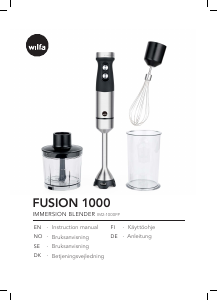 Brugsanvisning Wilfa IM2-1000FP Fusion 1000 Stavblender