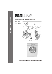 Handleiding Proline PFL 1266W-E Wasmachine