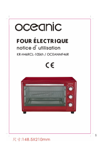 Mode d’emploi Oceanic OCEANMF46R Four