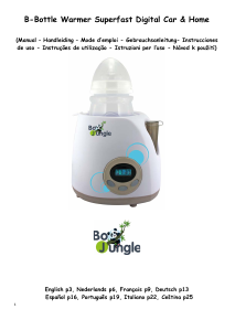 Manual de uso BoJungle B-Bottle Calienta biberones