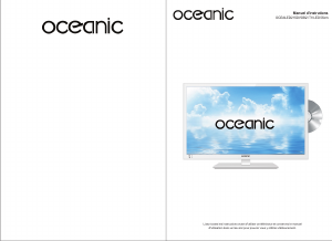 Mode d’emploi Oceanic OCEALED215DVDB2 Téléviseur LED