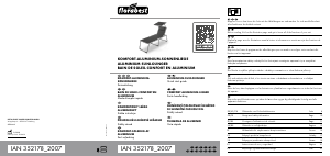 Bedienungsanleitung Florabest IAN 352178 Gartenstuhl