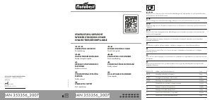 Manuál Florabest IAN 353356 Zahradní křesílko