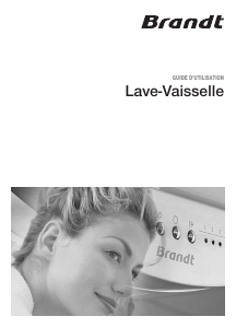 Mode d’emploi Brandt DFM908WE1/A Lave-vaisselle