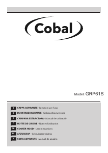 Manual de uso Cobal GRP61S Campana extractora