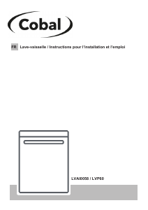 Mode d’emploi Cobal LVAI0058 Lave-vaisselle