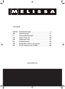 Bedienungsanleitung Melissa 16210069 Stabmixer