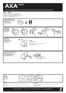 Manual AXA Spark Bicycle Light