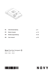Mode d’emploi Novy 6822 Pureline Compact Hotte aspirante