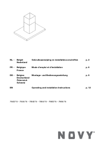 Handleiding Novy 7660/15 Afzuigkap