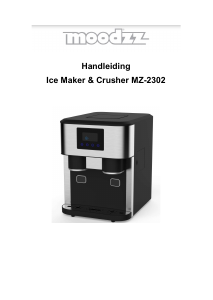 Handleiding Moodzz MZ-2302 IJsblokjesmachine