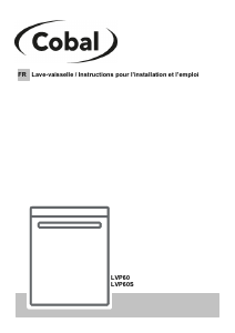 Mode d’emploi Cobal LVP60 Lave-vaisselle