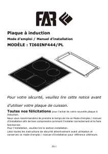 Mode d’emploi FAR TI60INF444/PL Table de cuisson