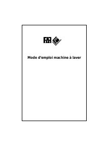Mode d’emploi FAR L9400 Lave-linge
