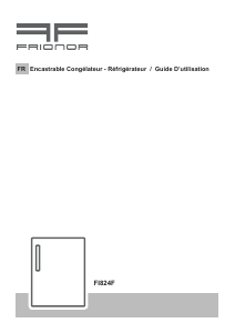 Mode d’emploi Frionor FI824F Réfrigérateur