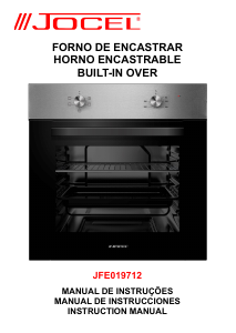 Manual de uso Jocel JFE019172 Horno
