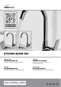 Handleiding Miomare IAN 354945 Kraan