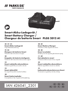 Brugsanvisning Parkside IAN 426041 Batterioplader