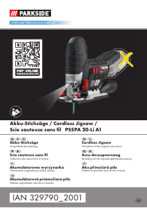 Mode d’emploi Parkside IAN 329790 Scie sauteuse
