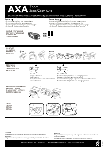 Manual AXA Zoom Auto Bicycle Light