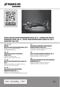 Mode d’emploi Parkside IAN 322688 Outil multifonction