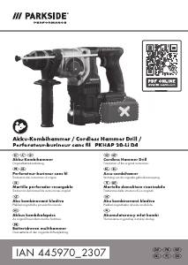 Brugsanvisning Parkside IAN 445970 Borehammer