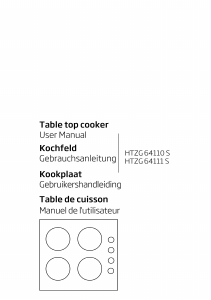 Mode d’emploi BEKO HTZG 64111 SW Table de cuisson