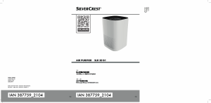 Bedienungsanleitung SilverCrest IAN 387759 Luftreiniger