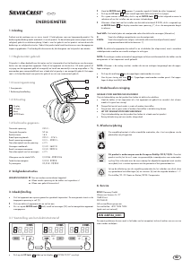 Handleiding SilverCrest IAN 448746 Energiemeter