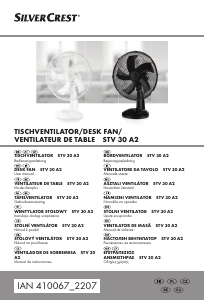 Priručnik SilverCrest IAN 410067 Ventilator