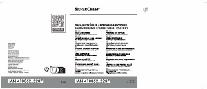 Brugsanvisning SilverCrest IAN 410052 Ventilator