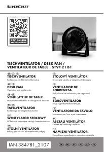 Brugsanvisning SilverCrest IAN 384781 Ventilator