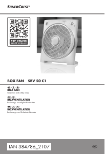 Bedienungsanleitung SilverCrest IAN 384786 Ventilator