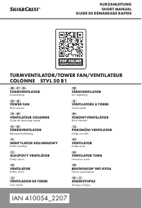 Manual SilverCrest IAN 410054 Ventilator