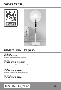Mode d’emploi SilverCrest IAN 384783 Ventilateur