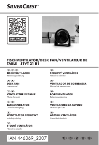 Brugsanvisning SilverCrest IAN 446369 Ventilator