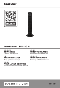 Handleiding SilverCrest IAN 406110 Ventilator