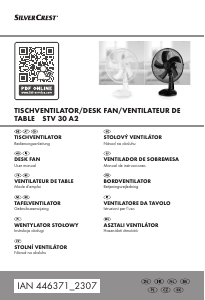 Brugsanvisning SilverCrest IAN 446371 Ventilator