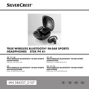Brugsanvisning SilverCrest IAN 384237 Hovedtelefon