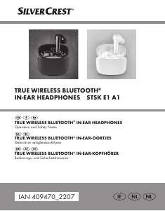 Manual SilverCrest IAN 409470 Headphone