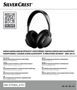 Instrukcja SilverCrest IAN 375502 Słuchawki