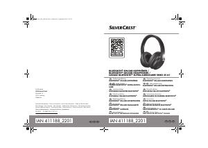 Bedienungsanleitung SilverCrest IAN 411188 Kopfhörer