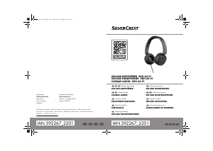 Manual SilverCrest IAN 392267 Headphone