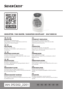 Használati útmutató SilverCrest IAN 392302 Hősugárzó