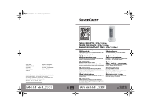 Instrukcja SilverCrest IAN 441441 Ogrzewacz